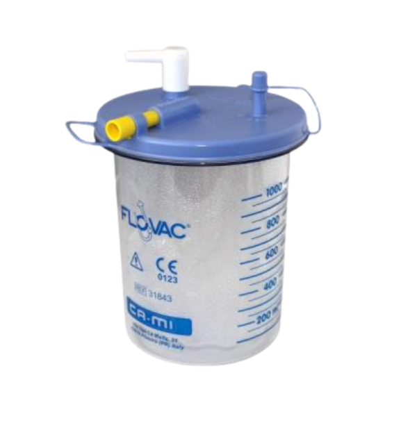 Flovac Surgical Suction Bottle – 1L Capacity