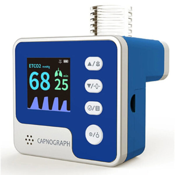 CA10M Capngraph 0-150mmhg ; true colour 1.3" screen; AwRR 2 - 150 rpm - Image 2