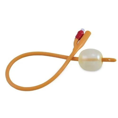 Foley Catheter - 14, 16, and 18 F-Gauge Silicone Coated 2-Way