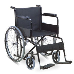 Wheel Chair - Steel/Fix Arm & Foot with brake